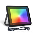 Smart Flood Light with Wi-Fi, Voice Control, and Adjustable RGB: Tuya's 30W, 50W, and 100W IP66 Floodlights